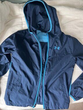 Boys Under Armour lightweight jacket backpack